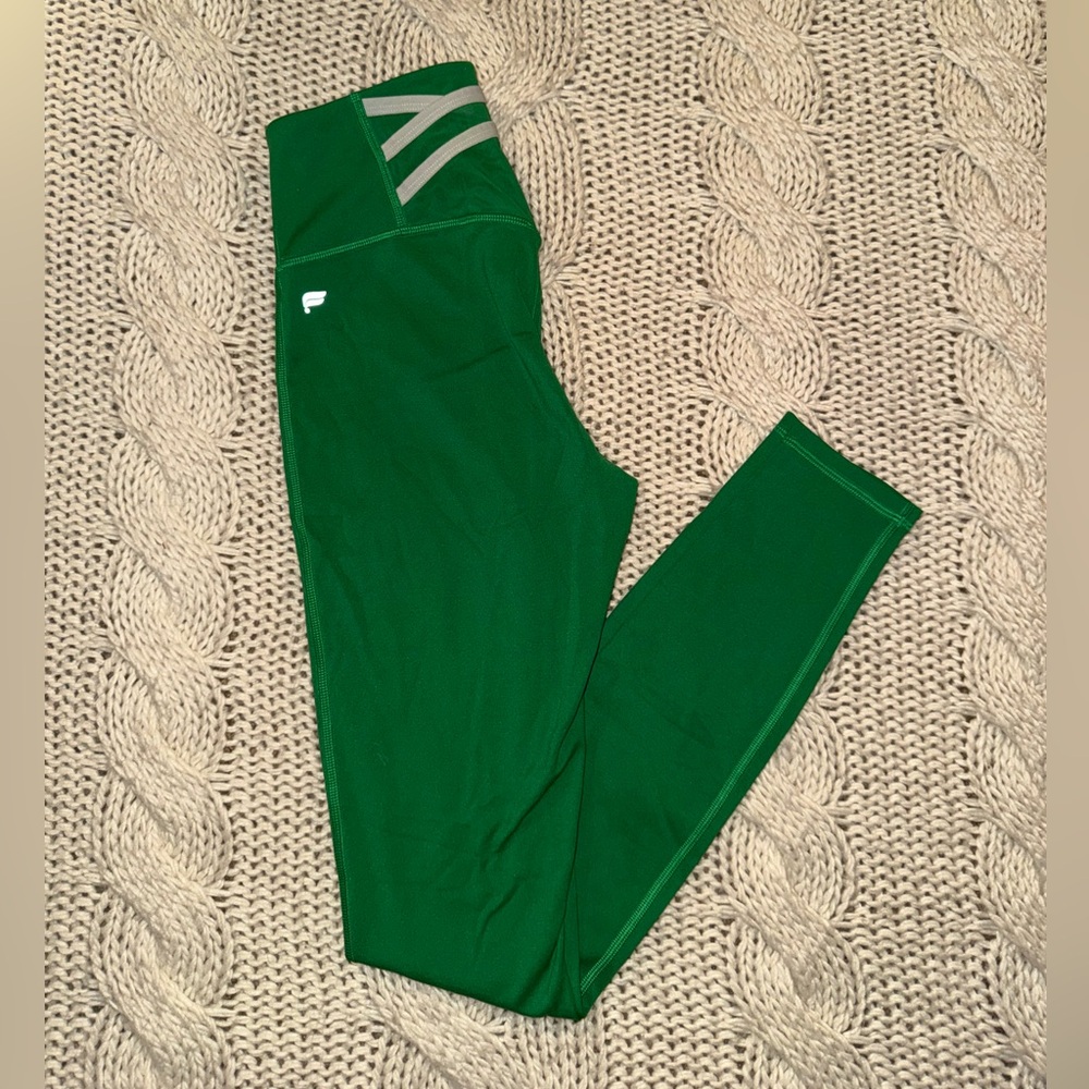 Fabletics womens Green High-Waisted active Leggings
